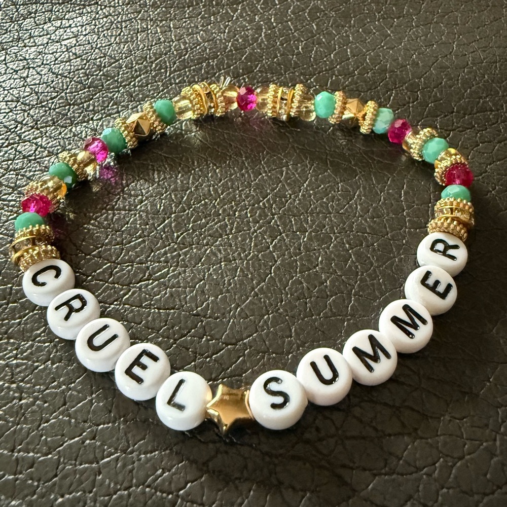 Cruel Summer Taylor Swift Handmade Friendship Bracelet